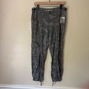 MARRAKECH Olive Camo Cargo Jogger Pants